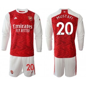 Maillot de Foot Arsenal Shkodran Mustafi 20 Enfant Domicile 2020-2021 ML